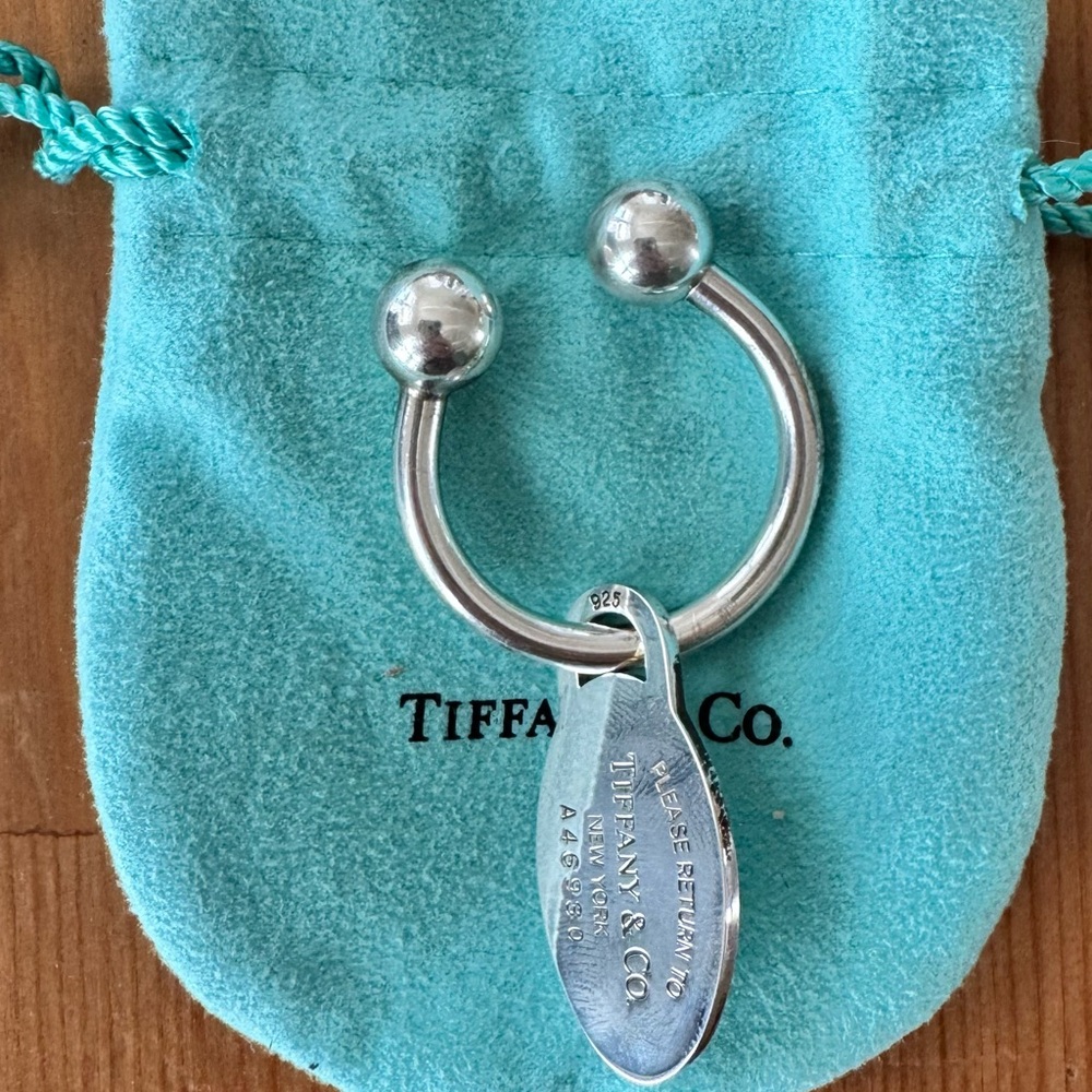 Tiffany & Co. Silver Key Holder